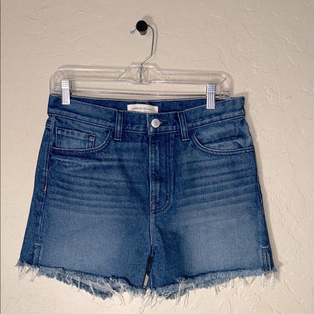Current Elliott the escapade mid rise Jean shorts NWT.
